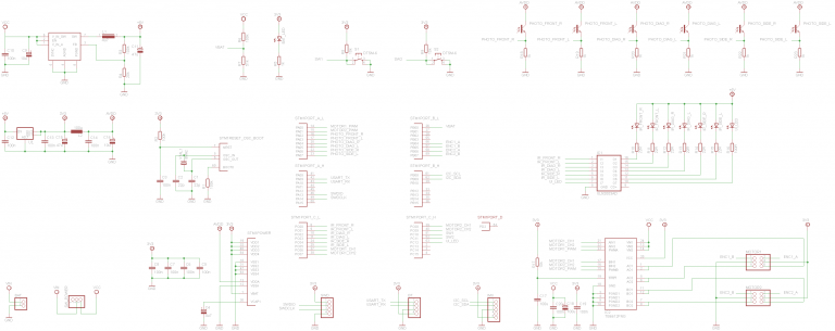 Schemat ideowy robota