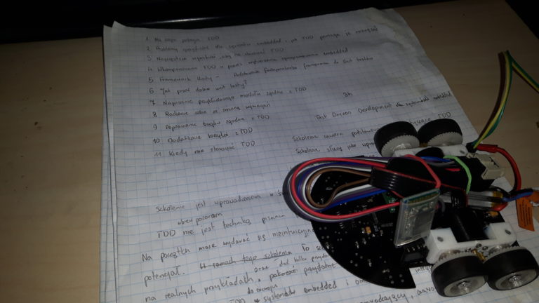 TDD w Systemach Embedded – moje pierwsze poprowadzone szkolenie