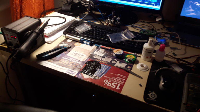 Micromouse ma nowe PCB