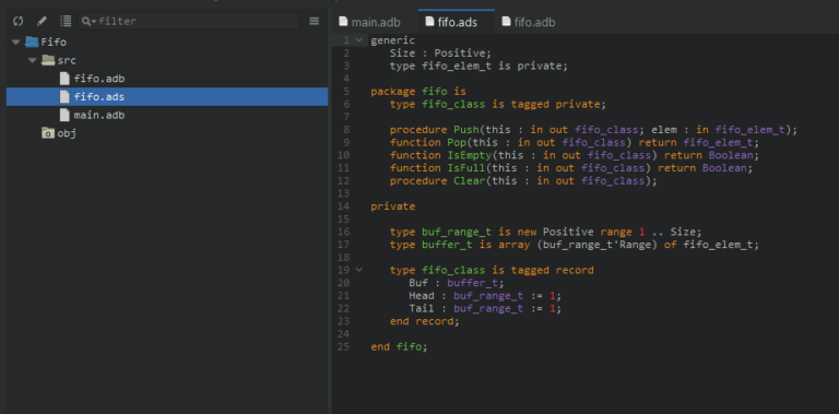 Mój pierwszy program w Adzie