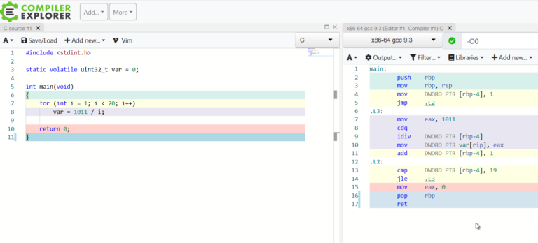 Compiler explorer – Twój najlepszy przyjaciel w rozmowach o wydajności kodu