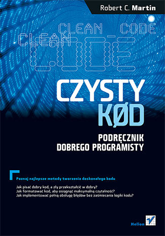 Okładka książki/ebooka Czysty kod. Podręcznik dobrego programisty